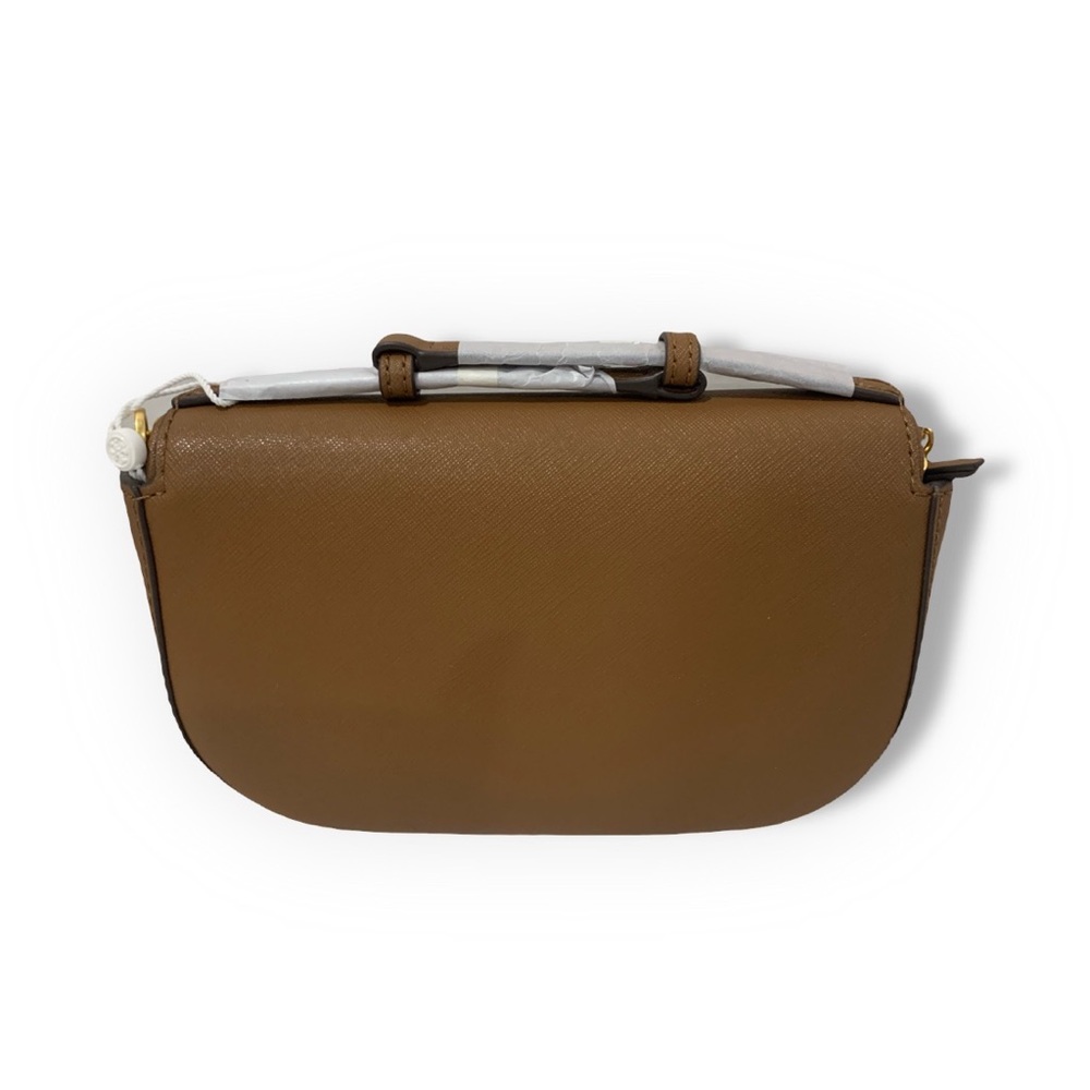 NWT TORY BURCH EMERSON Top Handle Leather Crossbody bag with Chain Strap - Picture 9 of 9